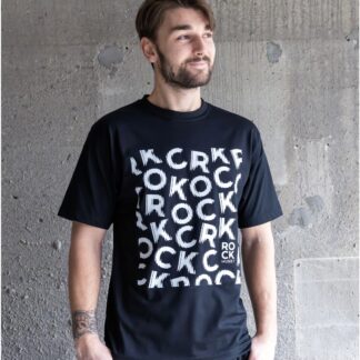 T-shirt med ikonisk ROCK-logo